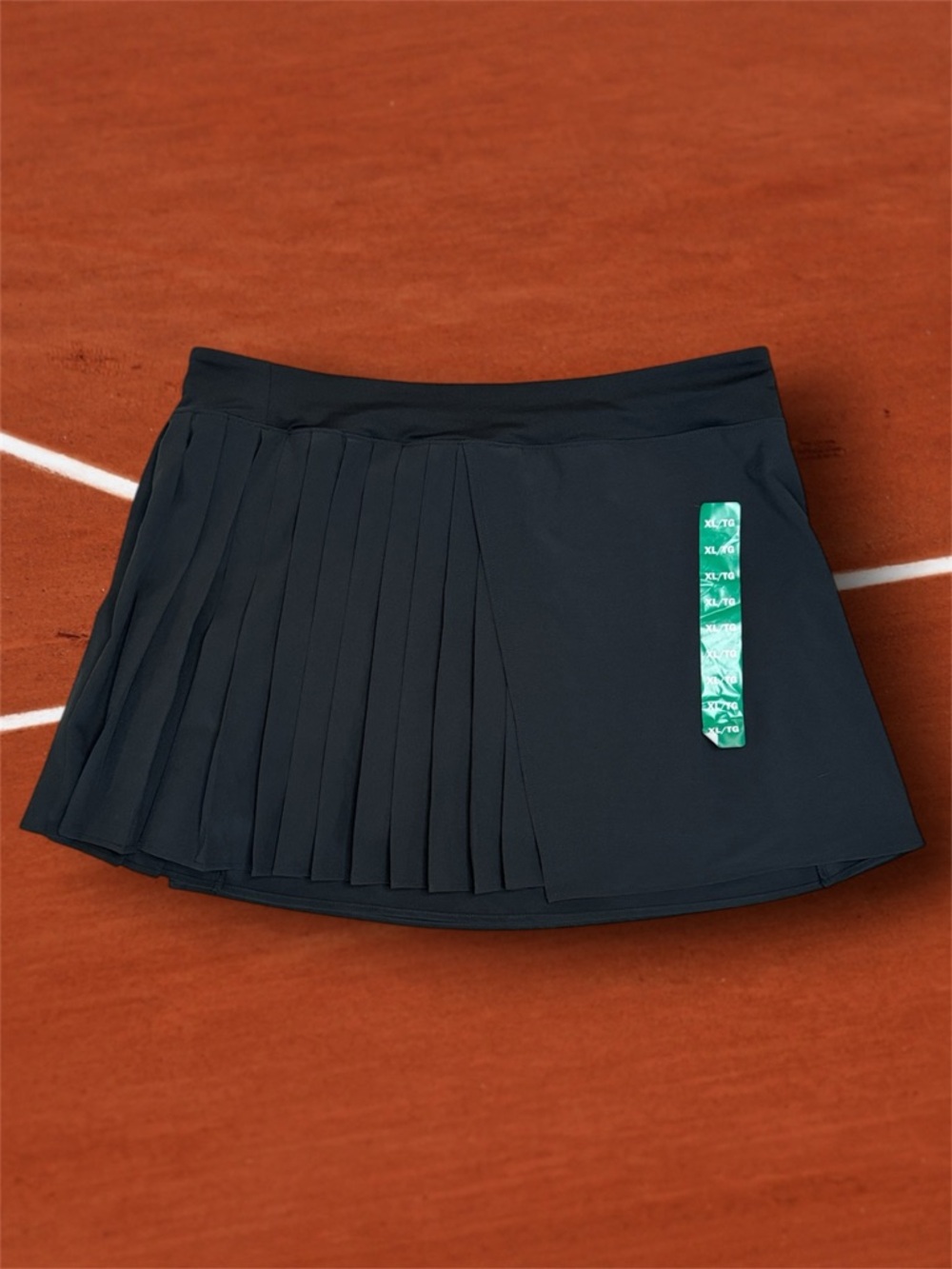 NWT Lole Black Mini Tennis Skirt sz XL